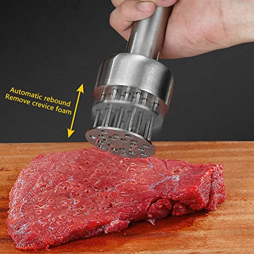 Meat Tenderizer,Home Sharp Needle Meat Tenderizer Tool,Professional Meat Tenderizer Stainless Steel,Kitchen Cooking Tool for Tenderizing Beef,Pork,Chicken,Lamb and More | The Storepaperoomates Retail Market - Fast Affordable Shopping