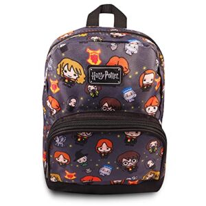 Fast Forward New York Harry Potter Mini Backpack for Women — Canvas Harry Potter Hogwarts Backpack Purse Shoulder Bag for Adults, Teens