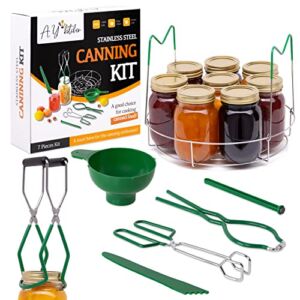 CANNING KIT-CANNING SUPPLIES STARTER KIT-CANNING KIT FOR BEGINNERS-CANNING SET-CANNING TOOLS-HOME CANNING SUPPLIES-HEALTHY FOOD COMPLETE CANNING EQUIPMENT.