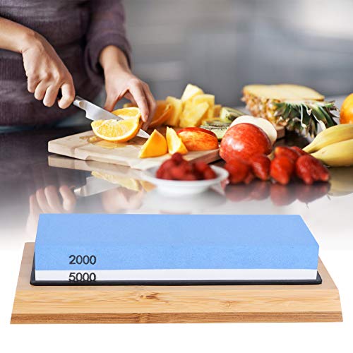 Knife Grinding Tool, Knife Sharpener, Sharpening Stone, Wear‑Resistant Non‑Slip 2000+5000Grit High‑Hardness for Home Kitchen | The Storepaperoomates Retail Market - Fast Affordable Shopping