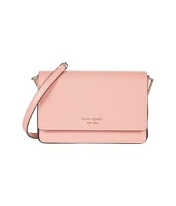 Kate Spade New York Spencer Saffiano Leather Flap Chain Wallet Serene Pink One Size