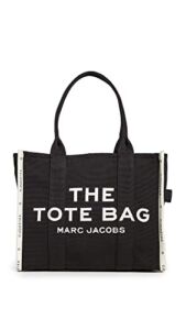 Marc Jacobs Women’s The Jacquard Large Tote Bag, Black, One Size
