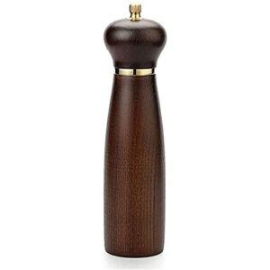 Odekai Wooden Pepper Mill or Salt Mill,Pepper or Salt Grinder Wood with a Adjustable Ceramic Rotor and easily refillable-Pepper Grinder for Home,Kitchen (Size : 8 inches)