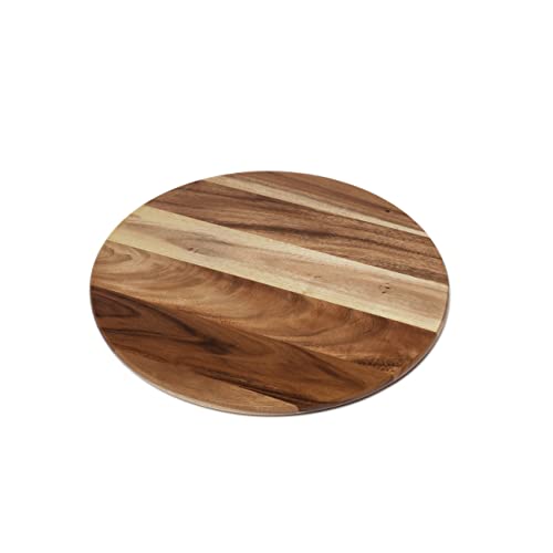 Lipper International Acacia Natural Finish Grand 20″ Turntable Lazy Susan for Table or Pantry | The Storepaperoomates Retail Market - Fast Affordable Shopping