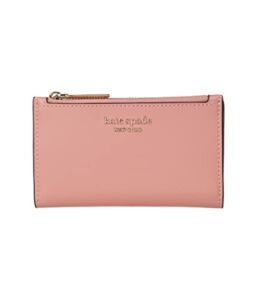 Kate Spade New York Spencer Small Slim Bifold Wallet Serene Pink One Size