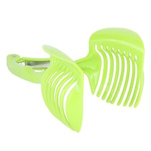 Onion Holder, Handheld Portable ABS Food Grade Food Slicing Assistant Onion Cutter for Tomatoes for Lemons for Fruits for Kitchen for Home for Vegetables
