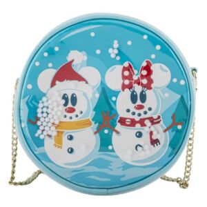 Loungefly X Disney Mickey & Minnie Snow Globe Crossbody Bag – Fashion Cute Crossbody Bags