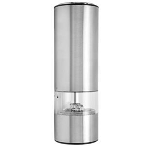 Pepper Grinder, Electric Pepper Grinder Automatically Grind 304 Stainless Steel for Cook for Chef for Kitchen for Home