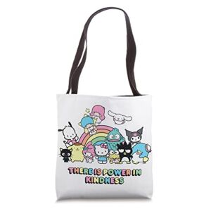 Hello Kitty and Friends There is Power in Kindness Tote Bag