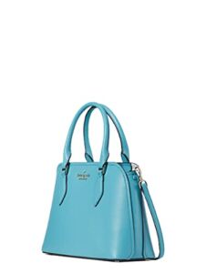 Kate Spade New York Darcy Small Satchel Women’s Leather Handbag Stone Blue