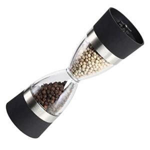 CYXI Salt and Pepper Grinder with Strong Adjustable Coarseness – Easy Clean Ceramic Grinders – Kitchen Cooking Salt and Pepper Shaker Spice Grinder Home Kitchen Chef Gift