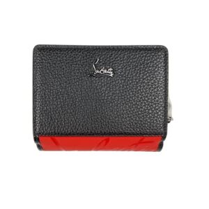 Christian Louboutin Paloma Mini Black Leather Wallet
