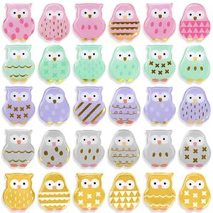 30PCS Owl Magnets, Fridge Magnets, Cute Magnets for Refrigerator Locker Whiteboard Decorative Magnetic Board Cabinets Classroom Office Cubicle School