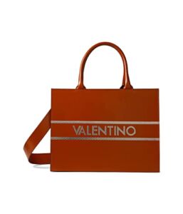 Valentino Bags by Mario Valentino Victoria Lavoro Gold Brick Red One Size