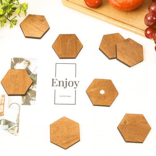 30 Pcs Wooden Fridge Magnets Hexagon Locker Magnets Magnetic Refrigerator Magnets Whiteboard Magnets Decorative Magnets Office Magnets Cute Magnets Wood Magnets for Refrigerator Fridge Kitchen Cabinet | The Storepaperoomates Retail Market - Fast Affordable Shopping