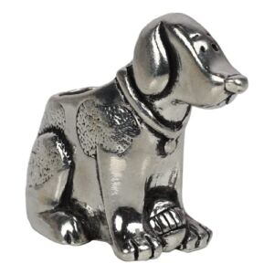 Home and Kitchen Décor Novelty Pewter Toothpick Holder Dog