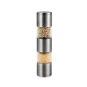 Pepper Grinder Refillable Stainless Steel Salt And Pepper Grinder, Adjustable Manual Salt Grinder, Pepper Mill With Ceramic Core, For home, kitchen, barbecue (Color : A)