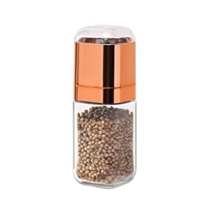 Pepper Grinder Refillable Salt Or Pepper Grinder， Stainless Steel With Ceramic Mill – Easy To Adjust The Grinders Coarseness， Pepper Mill For home, kitchen, barbecue (Color : A)