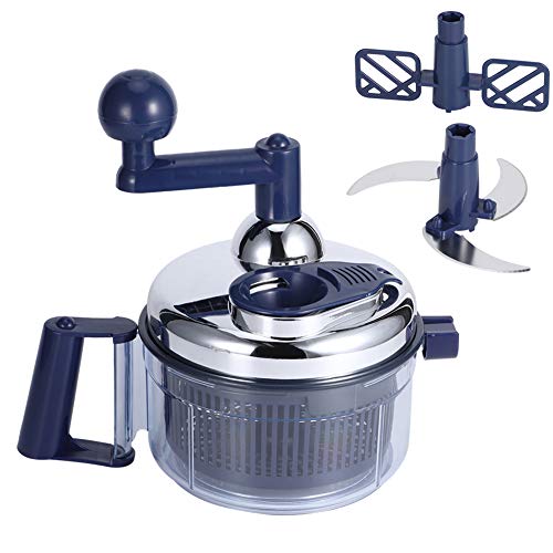 Multi-Function Vegetable Cutter, Manual Meat Grinder Food Blender Home Mixer Mincer Dicer Home Kitchen Food Processor Tool Hand Held Chopper | The Storepaperoomates Retail Market - Fast Affordable Shopping