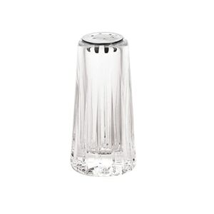 YBM Home Salt and Pepper Shaker Glass with Stainless Steel Lid, 1.5oz Clear Spice Herb Dispenser for Dining Table and Farmhouse Kitchen Decoration, 1231-1