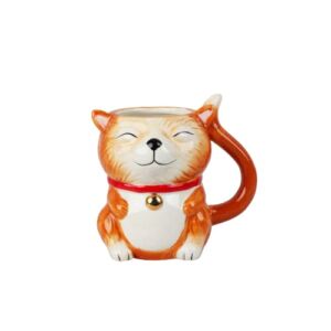 Servette Home Cat Mugs for Cat Lovers Cat Coffee Mug – 14 Ounces