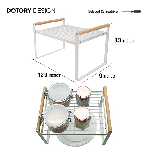 DOTORYDESIGN 2Pack Wide Countertop Organizer White + 1Pack Wide Countertop Organizer Small White | The Storepaperoomates Retail Market - Fast Affordable Shopping