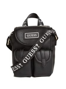 GUESS Women’s Rainbow Logo Backpack Style Crossbody Mini Bag Handbag
