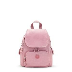 Kipling Women’s City Pack Mini Backpack, Lightweight Versatile Daypack, Nylon School Bag, Lavender Blush, 10.75”L x 11.5”H x 5.5”D
