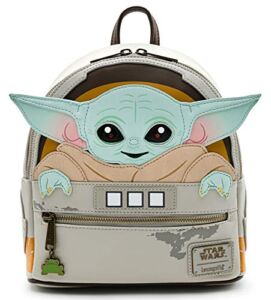 Loungefly Star Wars Baby Yoda The Mandalorian Womens Double Strap Shoulder Bag Purse