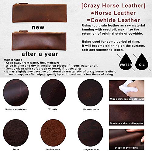 S-ZONE Medium Women Genuine Leather Tote Bag Ladies Shoulder Purse Handbag Big Front Pocket | The Storepaperoomates Retail Market - Fast Affordable Shopping