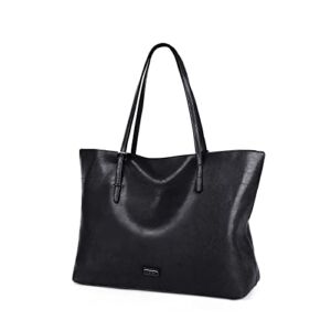 K.EYRE Women’s Soft Faux Leather Tote Bag Purse Handbags Wallet Tote Shoulder Bag Purse Large Capacity