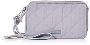 Vera Bradley womens Performance Twill All in One With Rfid Protection Crossbody Purse, Tranquil Gray, One Size US