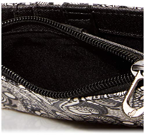 Sakroots Encino Essential Wallet, Black & White Soulful Desert | The Storepaperoomates Retail Market - Fast Affordable Shopping