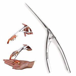 ROEDEER Stainless Steel Shrimp Peeler,Prawn Peeling Plier,Suitable for Many Kinds of Shrimp,Essential Tool for Home Kitchen