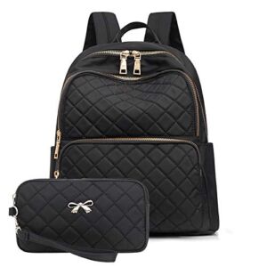 Small Backpack for Women，Mini Backpack for Women Nylon Women Backpack Purse Casual Lightweight Bookbag Daypack