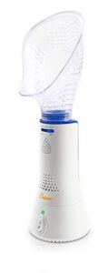 Crane Corded Personal Steam Inhaler – Bacteria Free Steam – for Sinus, Congestion, Cough, & Cold Relief, Vapor Pad Compatible