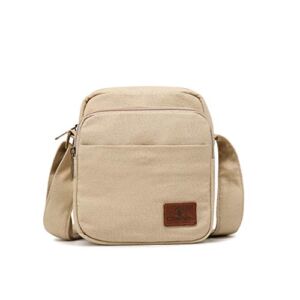 Small mini Hippie Crossbody Bag Top Zip Cotton Sling Bag Jacquard cloth Handmade Bags (off-white)