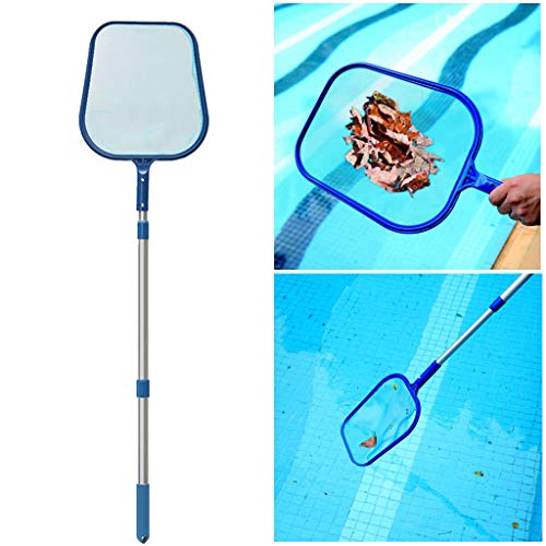 GKanMore Pool Skimmer Net with 17-41 inch Telescopic Pole Leaf Skimmer Mesh Rake Net for Spa Pond Swimming Pool, Pool Cleaner Supplies and Accessories | The Storepaperoomates Retail Market - Fast Affordable Shopping