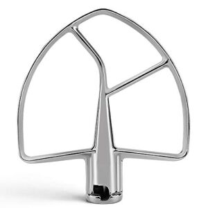 7&8 Quart Flat Beater Stainless steel mixing head W10376294 NSF Certified fit for Kitchen-Aid-Stand Mixer