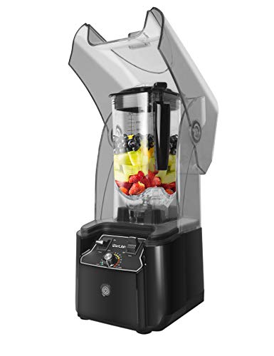 WantJoin Professional Commercial Blender With Shield Quiet Sound Enclosure 2200W Industries Strong and Quiet Professional-Grade Power, Self-Cleaning, Black | The Storepaperoomates Retail Market - Fast Affordable Shopping