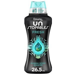 Downy Unstopables Laundry Scent Booster Beads for Washer, Fresh, 26.5 Ounce