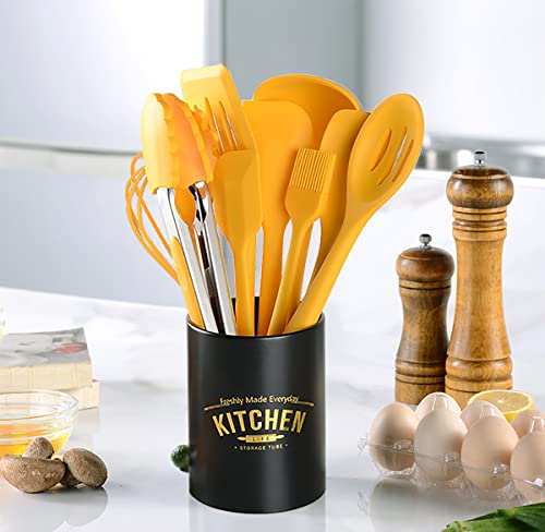 Kitchen Utensil Set 11-piece Non-stick Silicone Cookware, Suitable for Cooking, Cooking, Western Cooking | The Storepaperoomates Retail Market - Fast Affordable Shopping