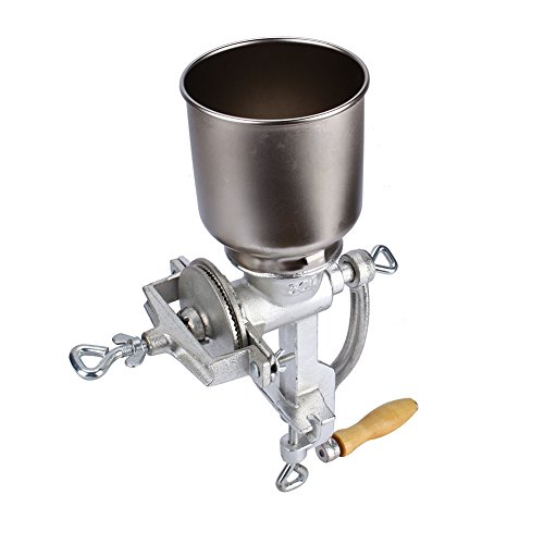 Hand Crank Grain Mill, Table Clamp Manual Corn Grain Grinder Cast Iron Mill Grinder for Grinding Nut Spice Wheat Coffee Home Kitchen Commercial Use | The Storepaperoomates Retail Market - Fast Affordable Shopping
