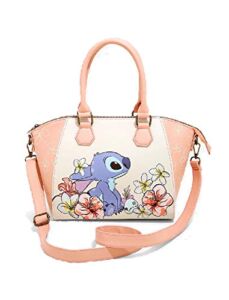 Loungefly Disney Lilo & Stitch Flowers Satchel Bag