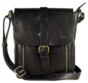 Mou Meraki Genuine Leather Crossbody Purse and Handbags – Crossover Bag Over the Shoulder