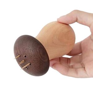Toothpick dispenser,toothpick holder, Unique Home Design Decoration, can be placed at home，solid wood toothpick box and toothpick barrel.For kitchen, dining room and study