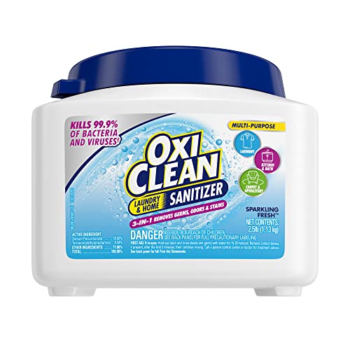 OxiClean Powder Sanitizer for Laundry, Fabric, and Home, 2.5 lb | The Storepaperoomates Retail Market - Fast Affordable Shopping