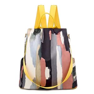 GuaziV Backpack Purse for Women Nylon Anti-theft Waterproof Fashion Bag Lightweight School Shoulder Bags