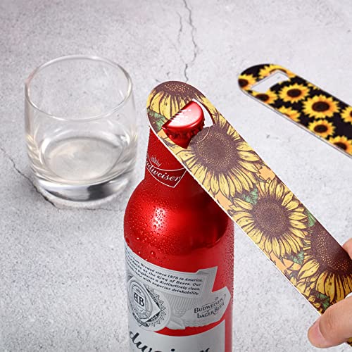 4 Pieces flat bottle openers Sunflowers Stainless Steel Bottle Opener Beer Bottle Opener bar key for bartenders,Home Kitchen, Bar or Restaurant 2 Styles | The Storepaperoomates Retail Market - Fast Affordable Shopping