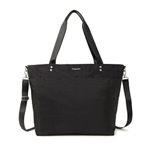 Baggallini womens Large Carryall Tote, Black, One Size US